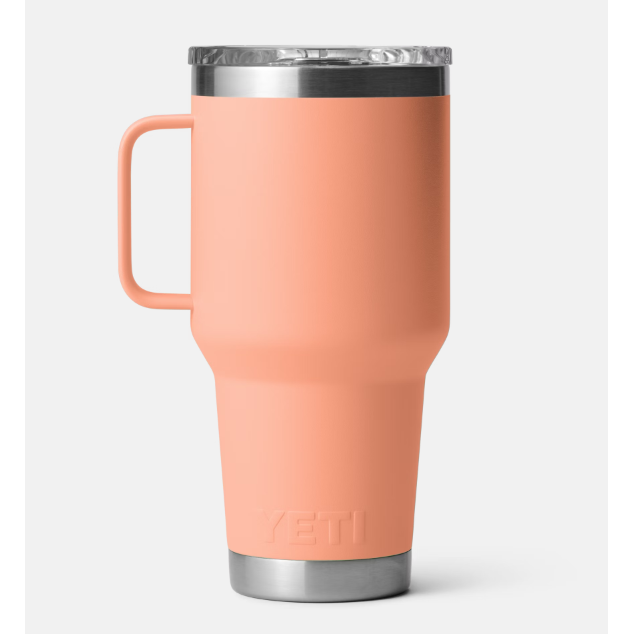 Yeti Rambler 30oz Travel Mug - Lowcountry Peach