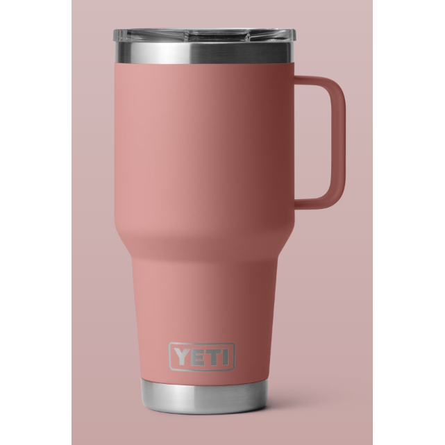 Yeti Rambler 30oz Travel Mug - Sandstone Pink