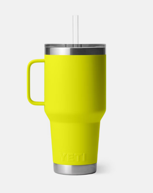 Yeti Rambler 35oz Straw Mug - Firefly Yellow