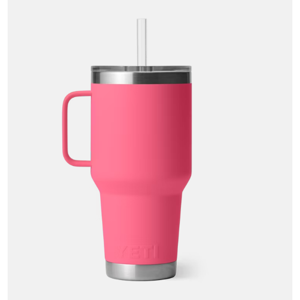 Yeti Rambler 35oz Straw Mug - Tropical Pink