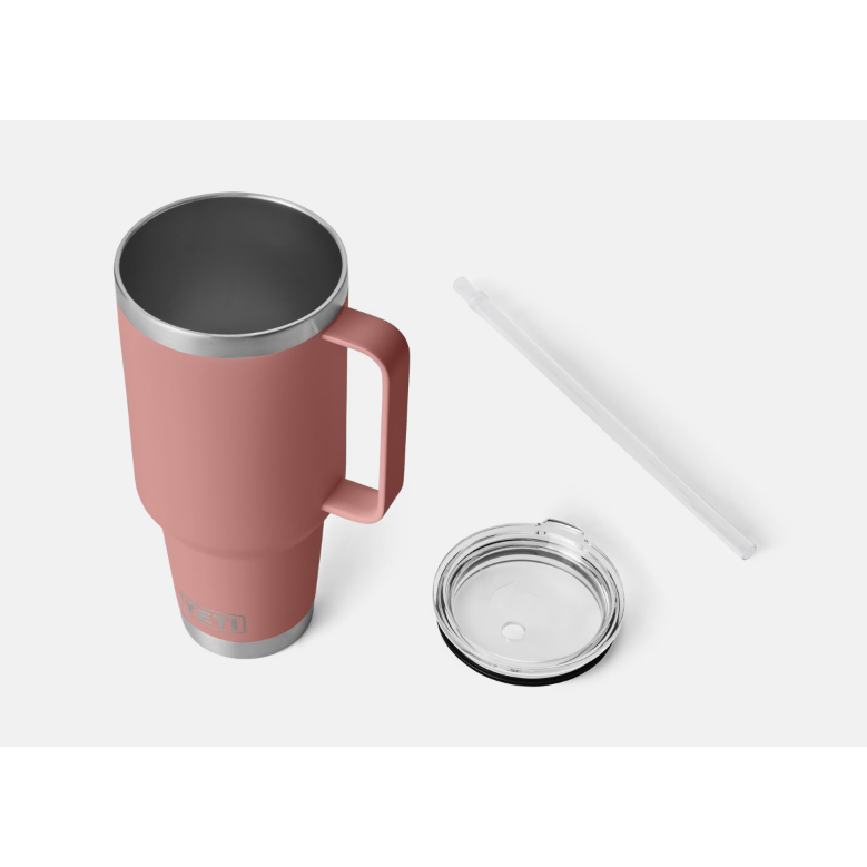 Yeti Rambler 42oz Straw Mug - Sandstone Pink