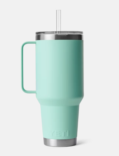 Yeti Rambler 42oz Straw Mug - Seafoam