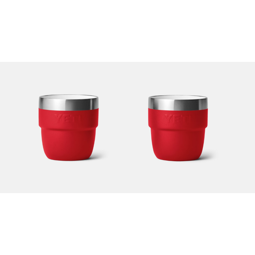 Yeti Rambler 4oz Cup 2 Pack - Rescue Red