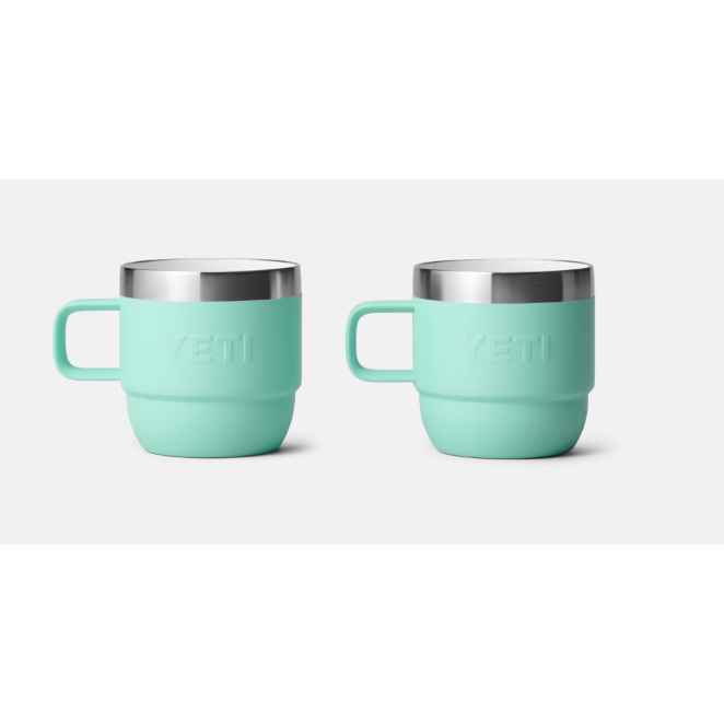 Yeti Rambler 6oz Mug 2 Pack - Seafoam