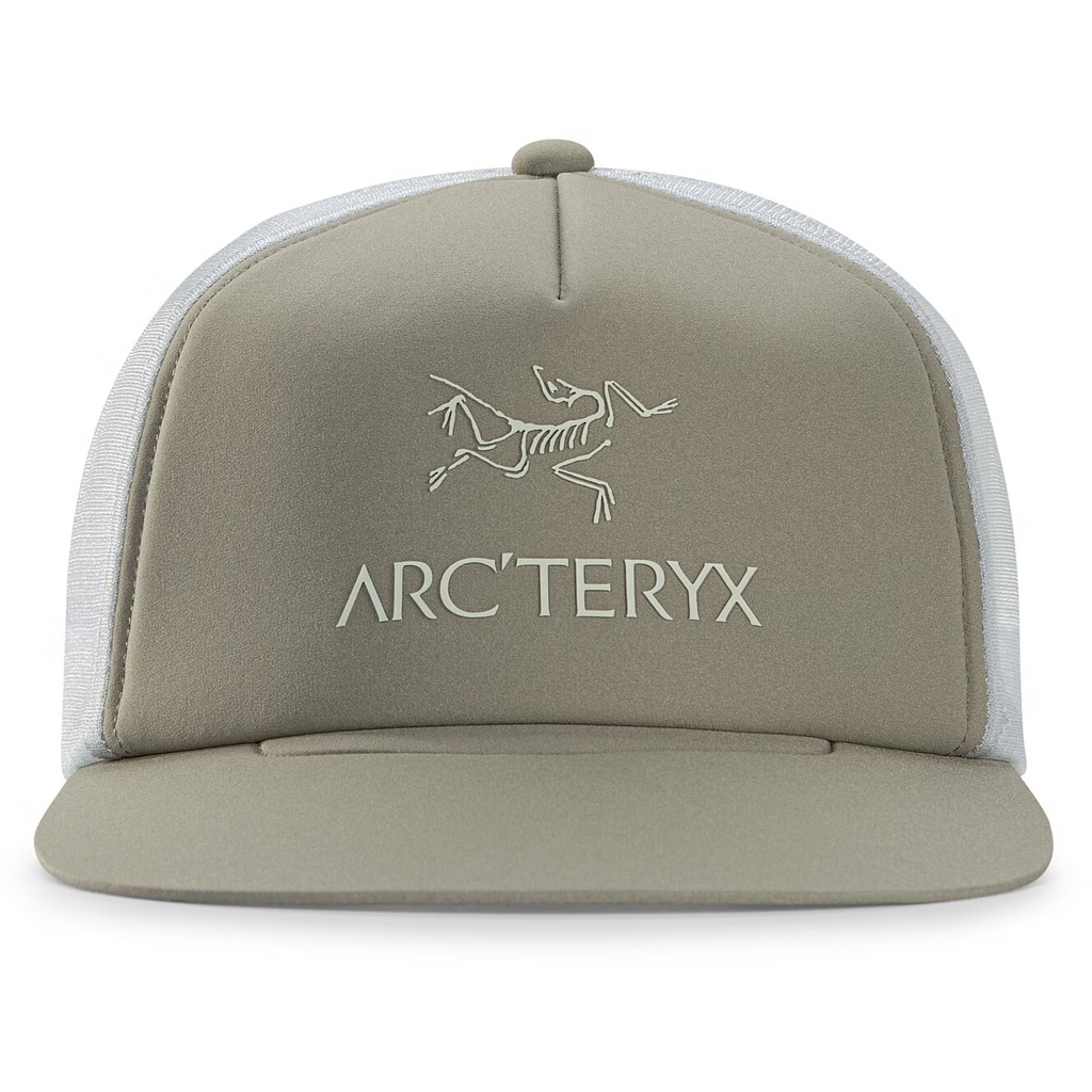 Arcteryx Logo Flat Trucker Hat - FORAGE
