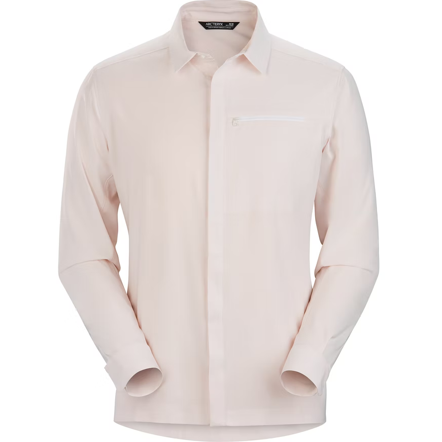 Arcteryx Skyline LS Shirt - Melange Men's - White