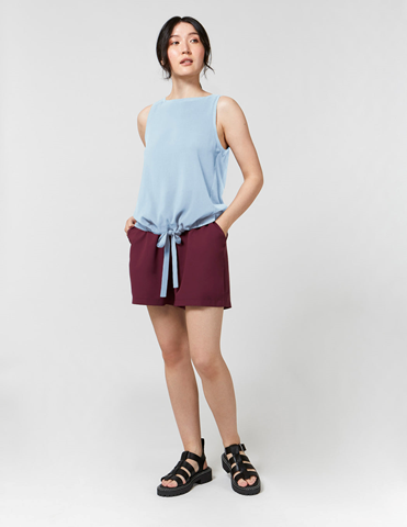 Fig Mayfair Sleeveless Top Women's - Azure