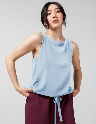 Fig Mayfair Sleeveless Top Women's - Azure