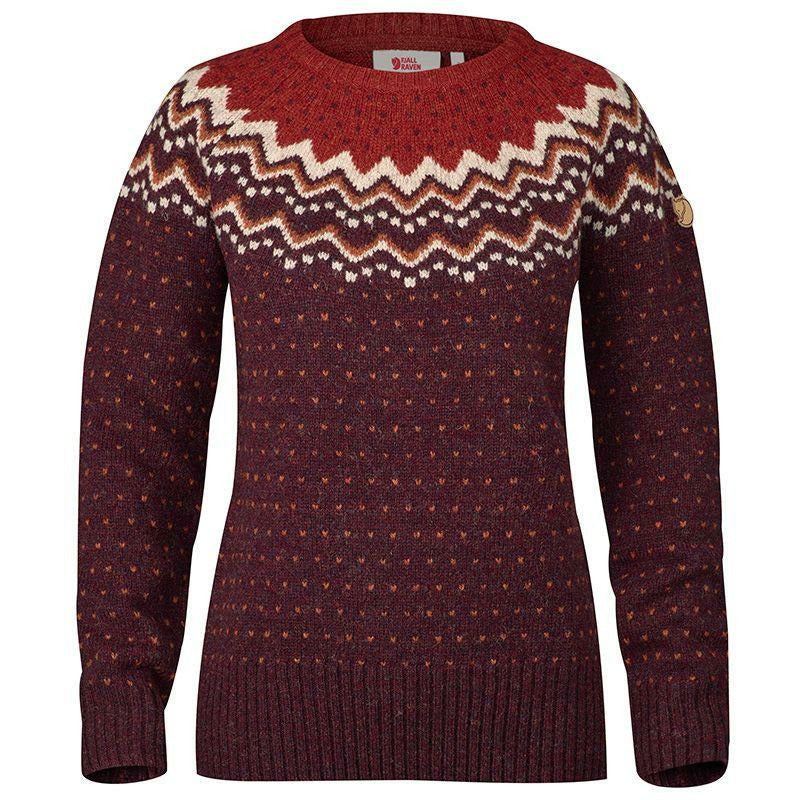 Fjallraven Ovik Knit Sweater Women's - Garnet