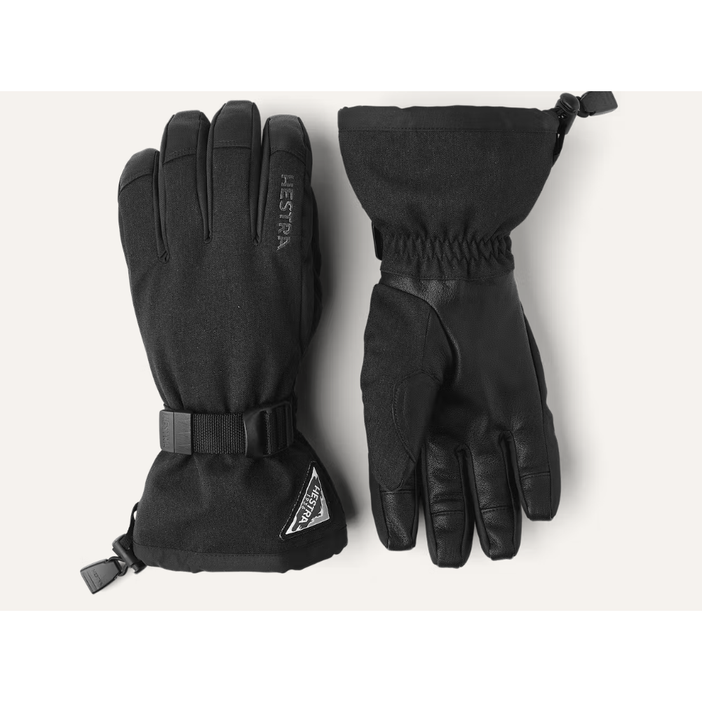 Hestra Powder Gauntlet Glove - Black