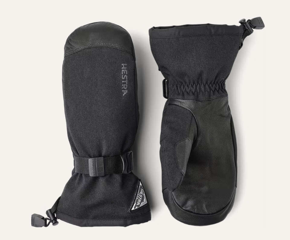 Hestra Powder Gauntlet Mitt - Black