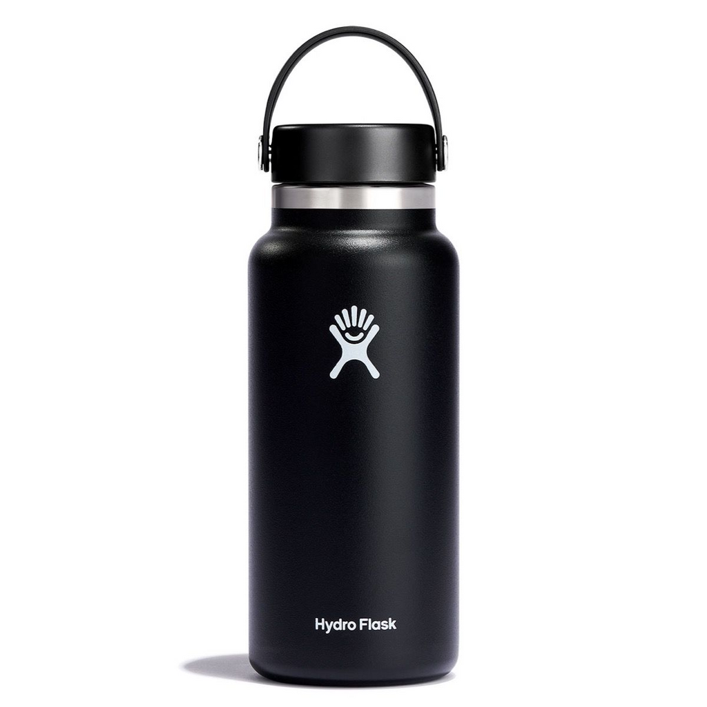 Hydro Flask 32oz Wide Mouth With Flex Cap - Black