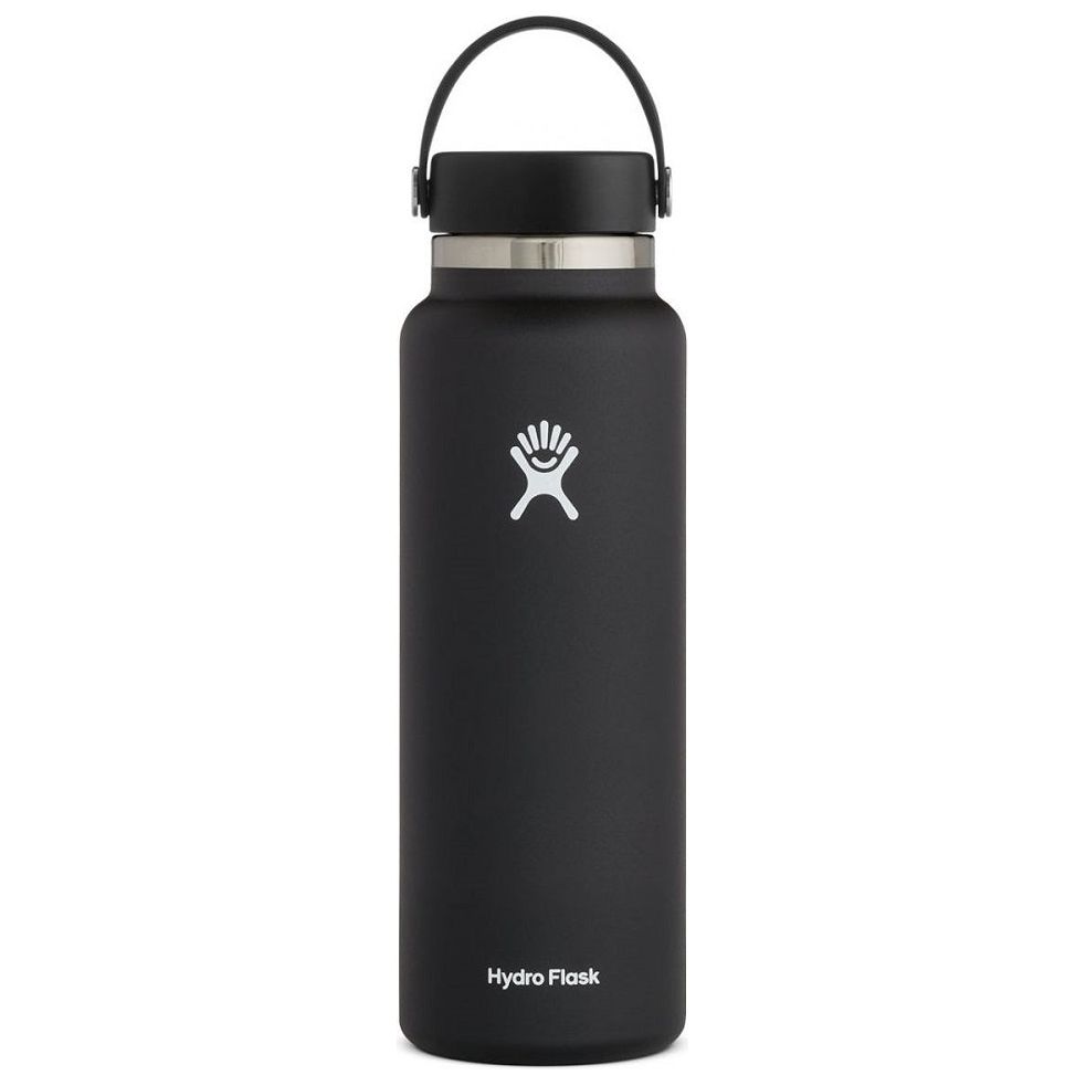 Hydro Flask 40oz Wide Mouth With Flex Cap - Black