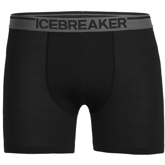 Icebreaker Merino Anatomica Boxers Men's - Black