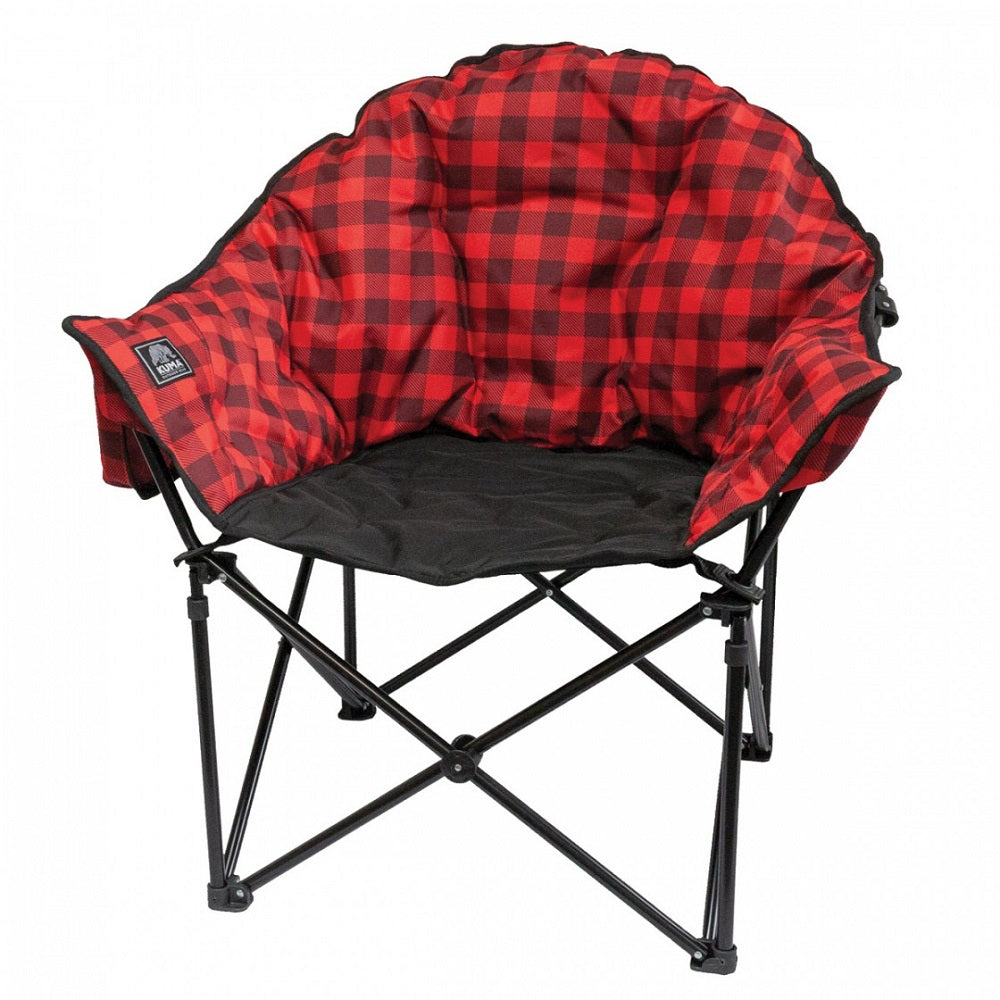 Kuma Lazy Bear Chair - Red/Black