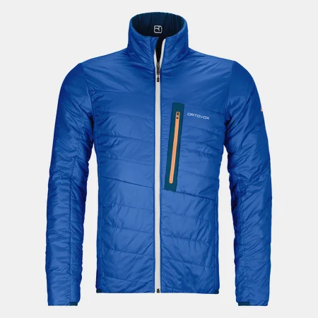 Ortovox Swisswool Piz Boval Jacket Men's - PTRLBLUE