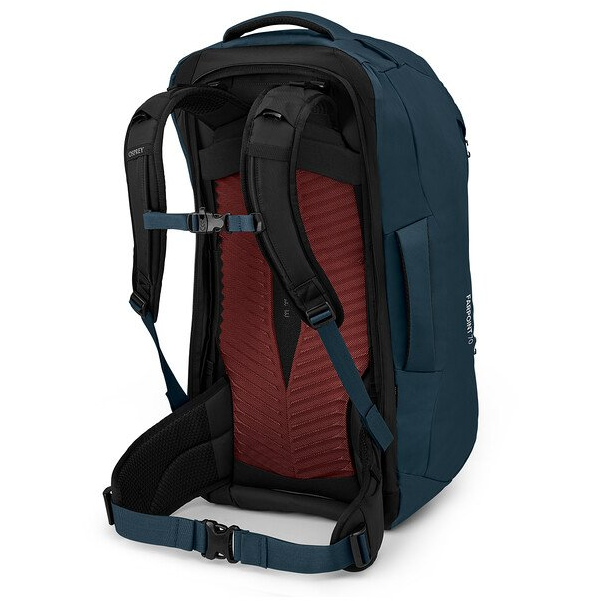 Osprey farpoint hot sale 70 daypack size