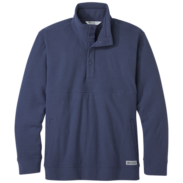 Outdoor Research Trail Mix Snap Pullover II Men's - NAVALBLU