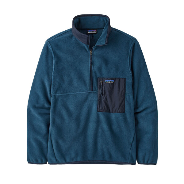 Patagonia Microdini 1/2 Zip Pullover Men's - Tidepool Blue