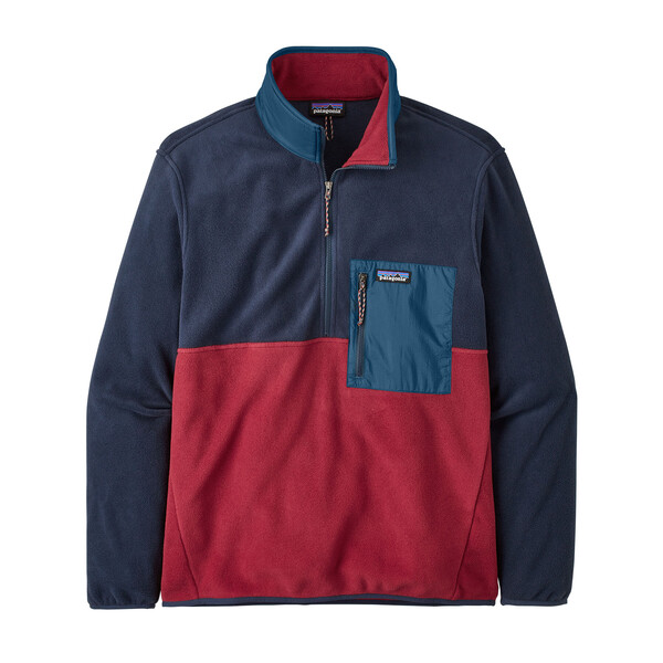 Patagonia Microdini 1/2 Zip Pullover Men's - Wax Red