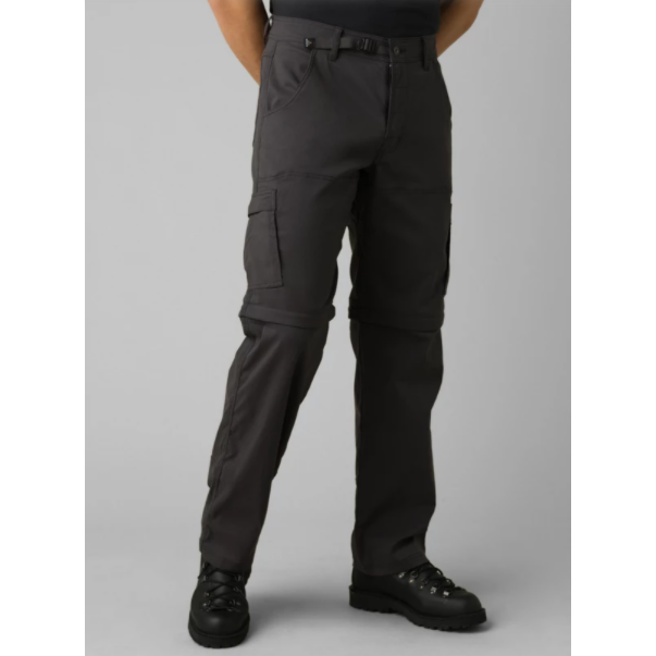 Prana Stretch Zion Convertible Pant Men's - Charcoal