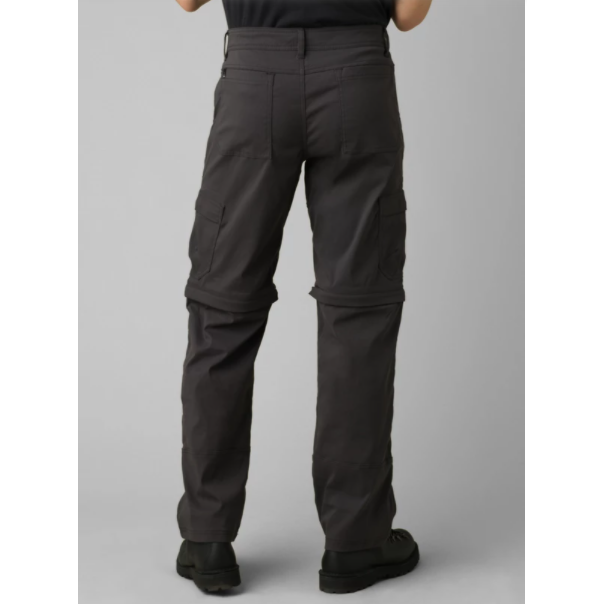 Prana Stretch Zion Convertible Pant Men's - Charcoal