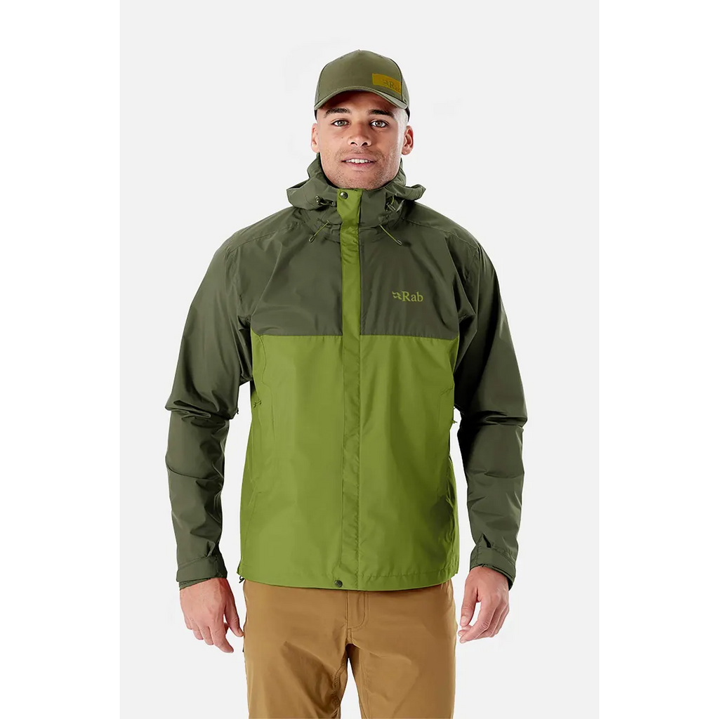 Rab Downpour Eco Jacket Men's - Army
