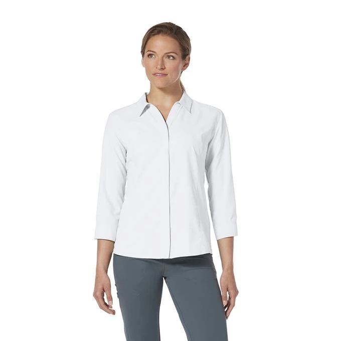 Royal Robbins Expedition II 3/4 Sleeve Women's - White