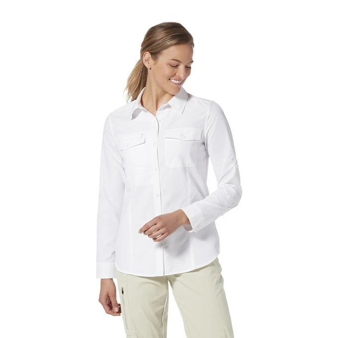 Royal Robbins Expedition II Long Sleeve Women's - White
