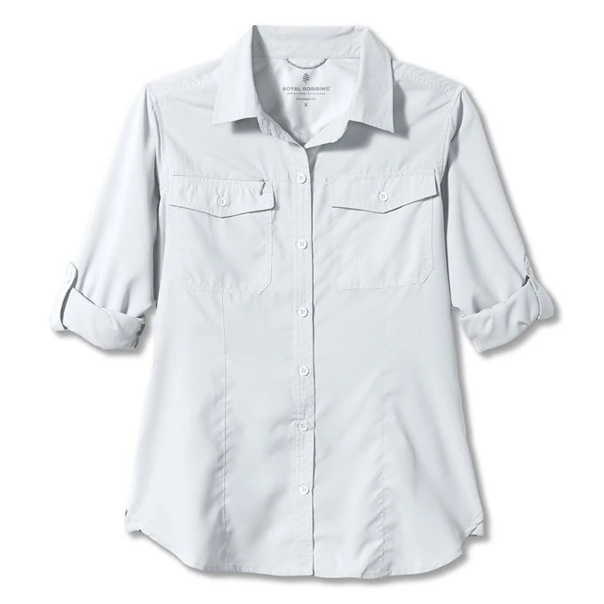 Royal Robbins Expedition Long Sleeve Women's - White
