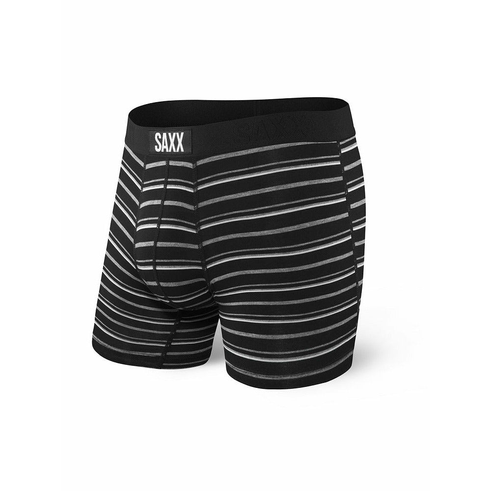 Saxx Vibe Boxer Men's - Black Coast Stripe